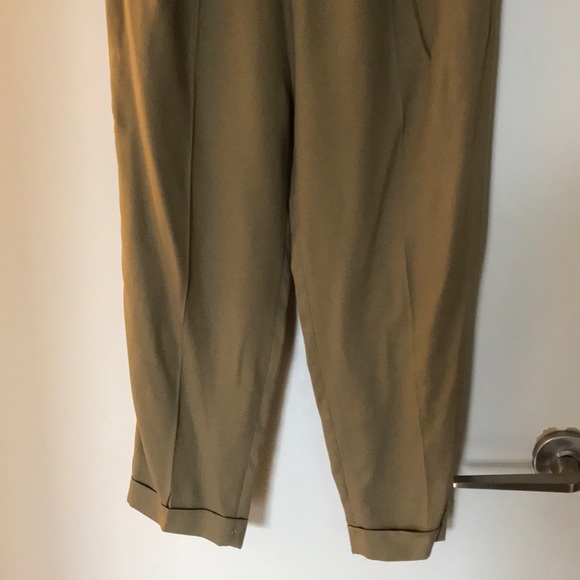 Zara High Waisted Cropped Trousers - Picture 3 of 7